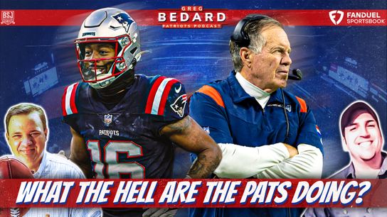 .@FDSportsbook Podcast & Video: Bedard Patriots Pod - What the hell are the Patriots doing? taken at BSJ Headquarters (Patriots)